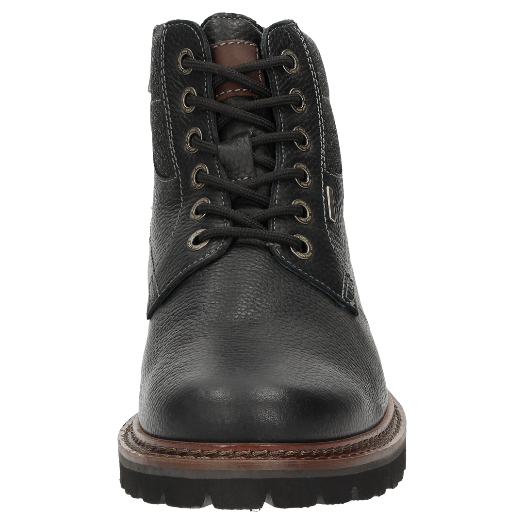 Sioux Adalr.-710-TEX-WF-H Herren in schwarz – Frontalansicht