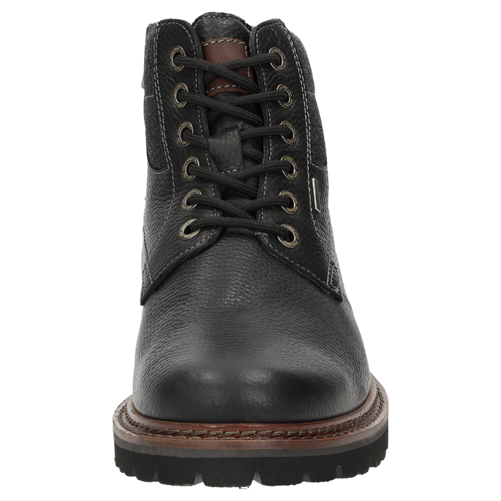 Sioux Adalr.-710-TEX-WF-H Herren in schwarz – Frontalansicht