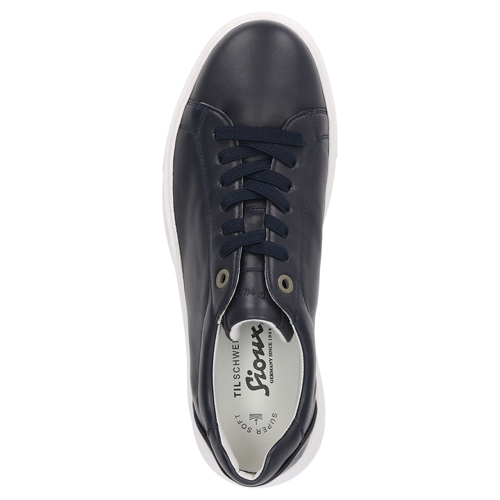 Sioux Tils sneaker 003 Herren in blau – Ansicht von oben