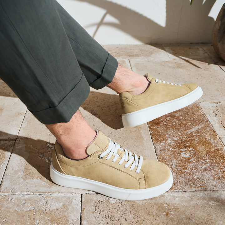 Sioux Tils sneaker 003 Herren in beige – Paarbild
