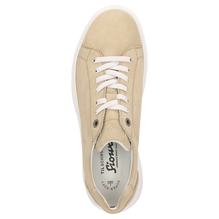 Sioux Tils sneaker 003 Herren in beige – Ansicht von oben
