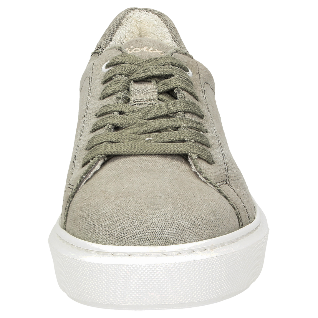 Sioux Tils sneaker 004 Herren in grün – Frontalansicht