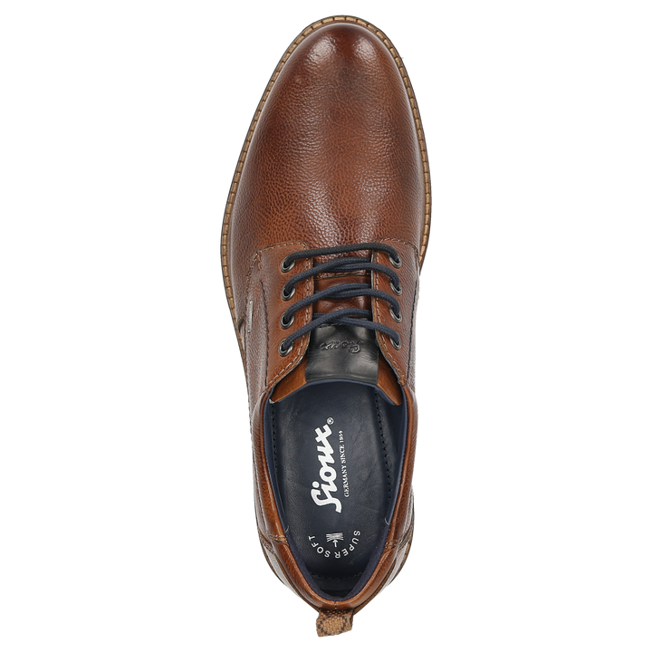 Sioux Rostolo-700-TEX Herren in cognac – Ansicht von oben