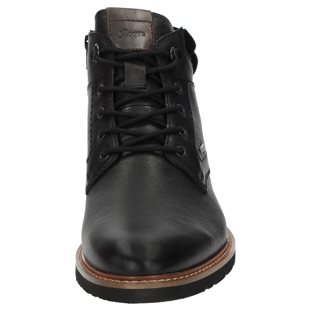 Sioux Rostolo-701-TEX Herren in schwarz – Frontalansicht