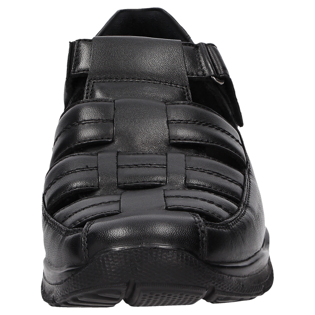 Sioux Romedius-703 Herren in schwarz – Frontalansicht