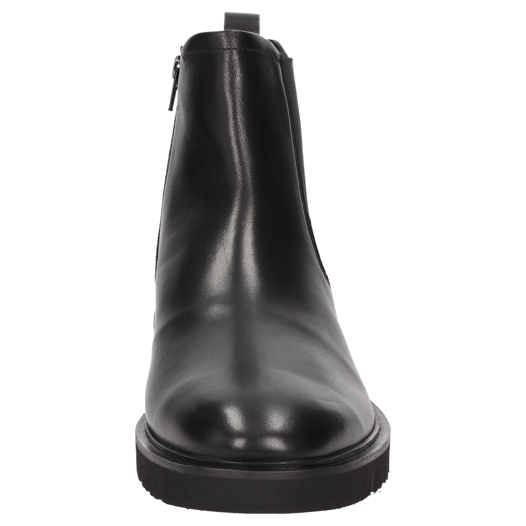 Sioux Rogtanos-701-WF Herren in schwarz – Frontalansicht