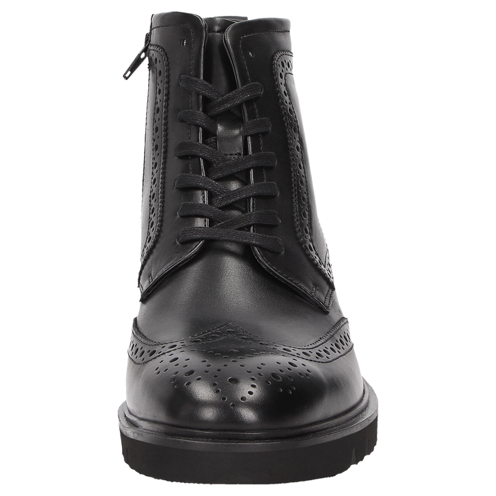 Sioux Rogtanos-702-WF Herren in schwarz – Frontalansicht