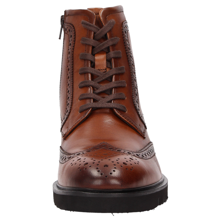 Sioux Rogtanos-702-WF Herren in cognac – Frontalansicht