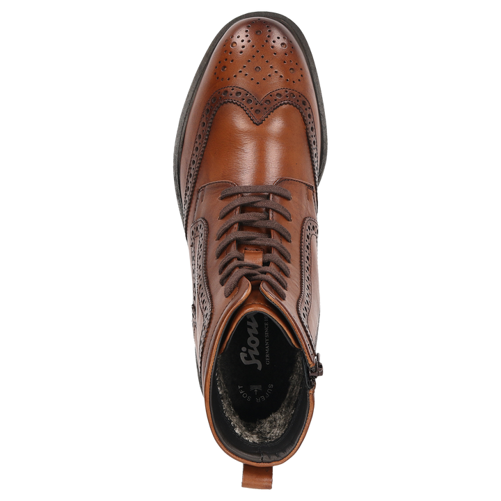 Sioux Rogtanos-702-WF Herren in cognac – Ansicht von oben