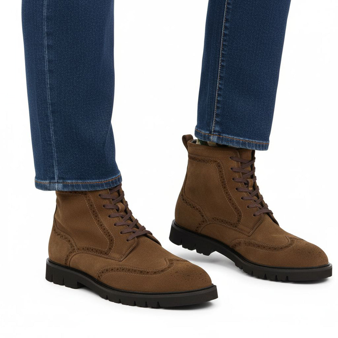 Sioux Rogtanos-702-WF Herren in braun – Paarbild