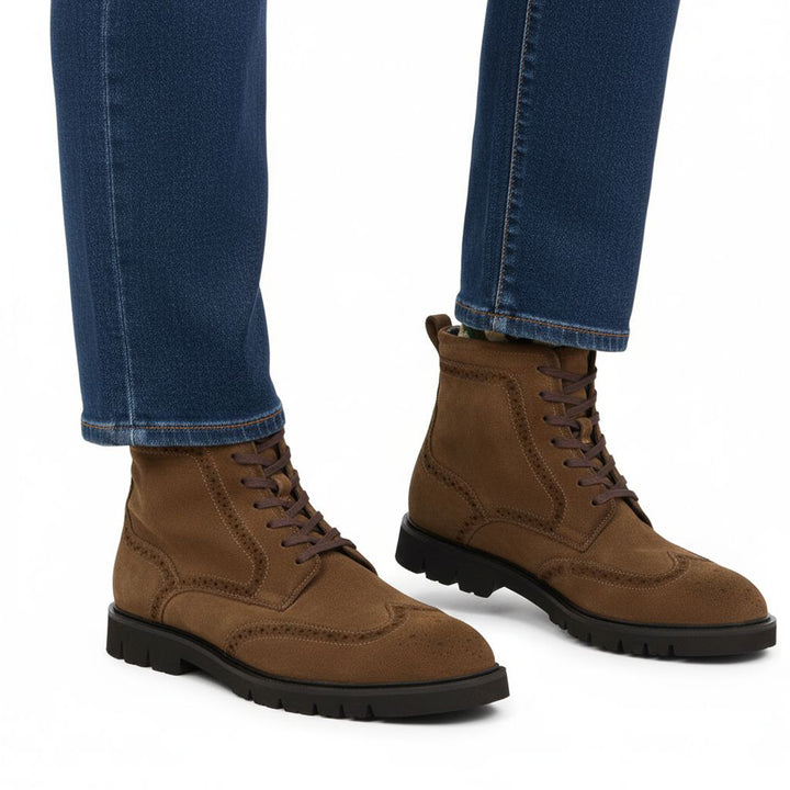Sioux Rogtanos-702-WF Herren in braun – Paarbild