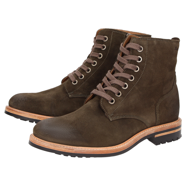 Sioux Tils bootie 003 Herren in grün – Paarbild