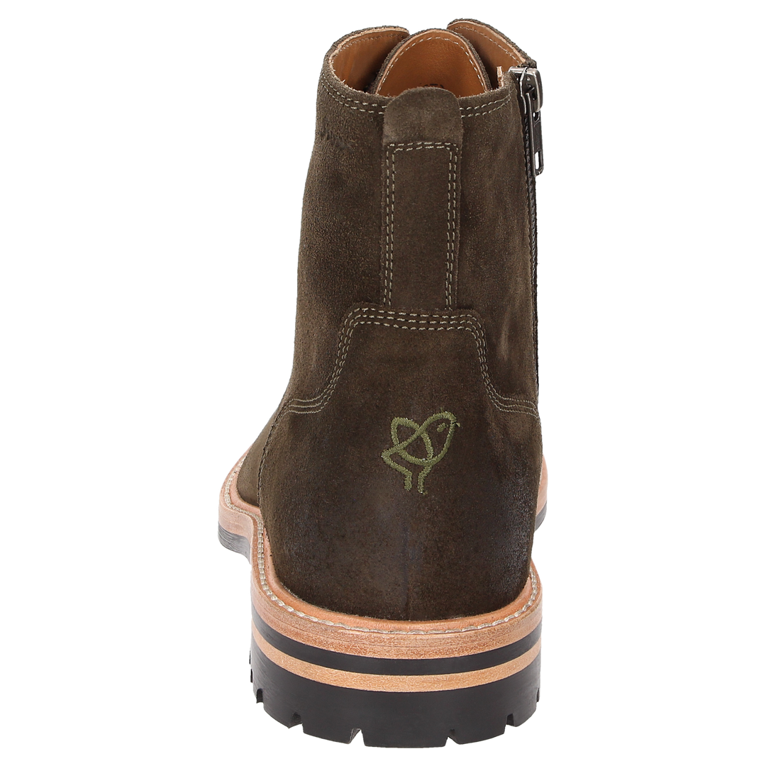 Sioux Tils bootie 003 Herren in grün – Rückansicht