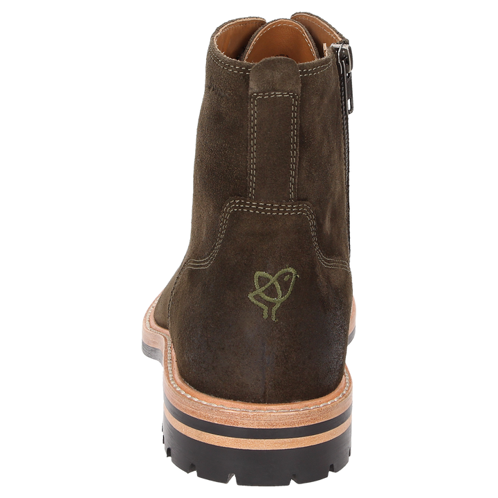Sioux Tils bootie 003 Herren in grün – Rückansicht