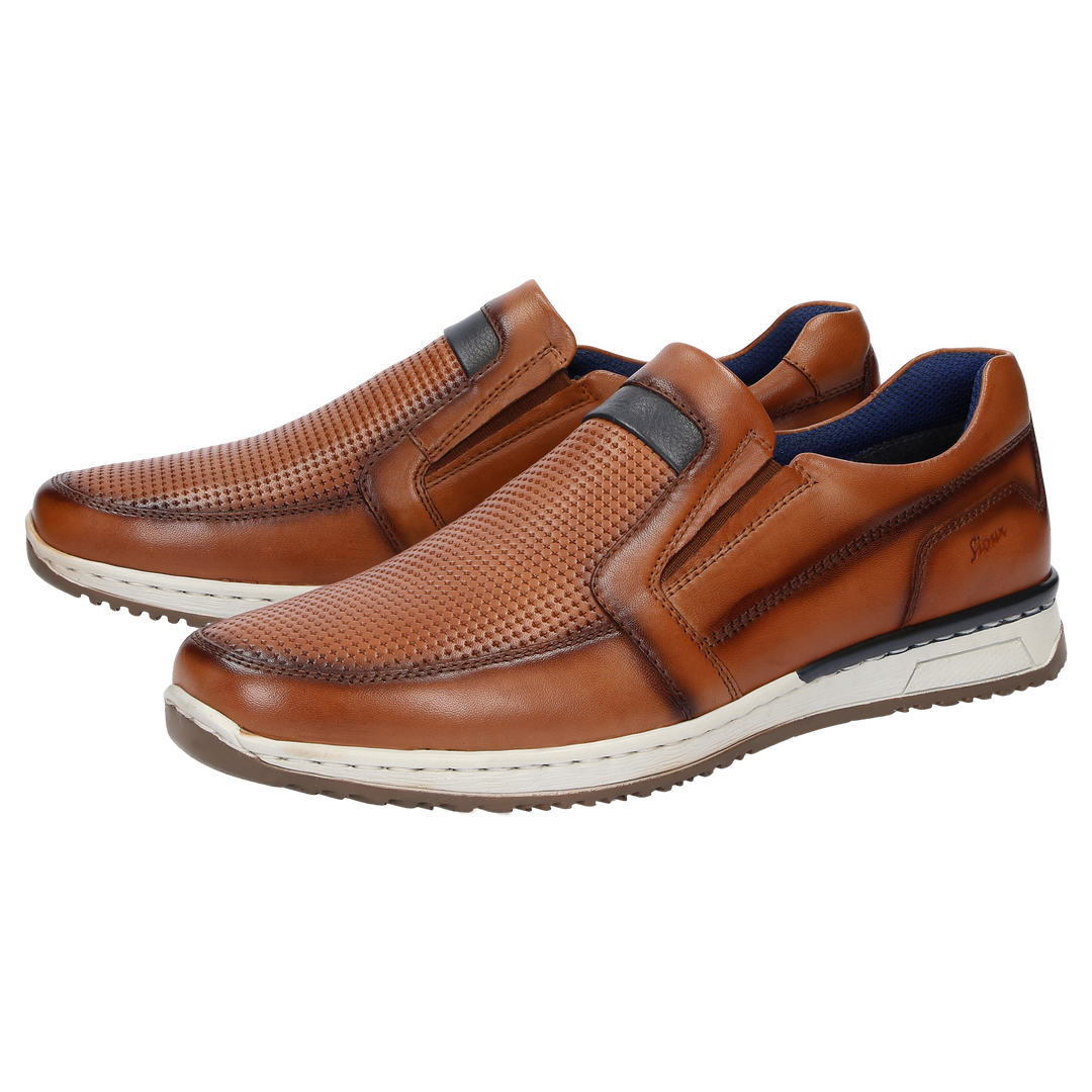 Sioux Cayhall-703 Herren in cognac – Paarbild