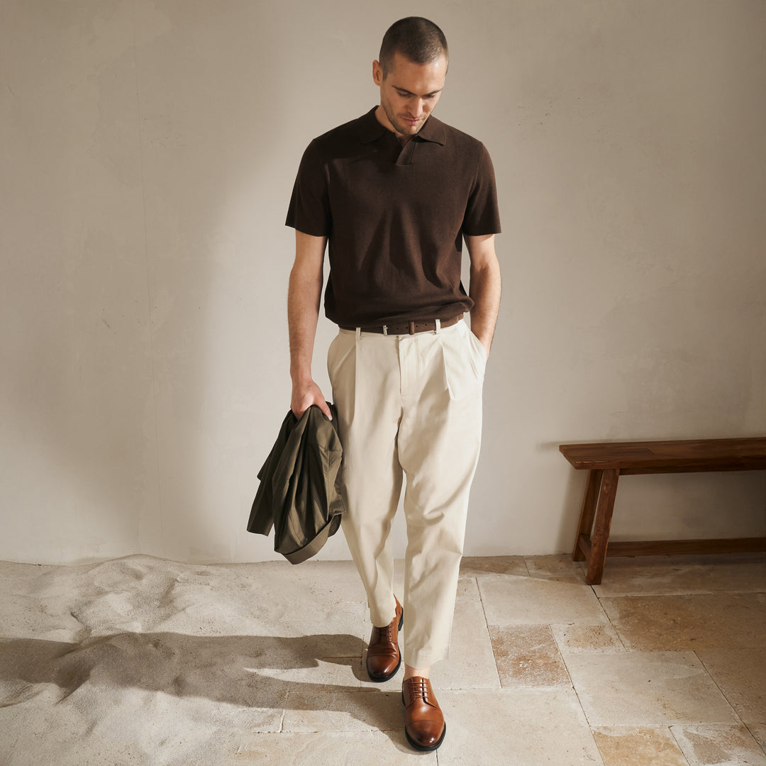 Sioux Lopondor-701 Herren in cognac – Paarbild