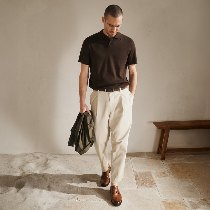 Sioux Lopondor-701 Herren in cognac – Paarbild
