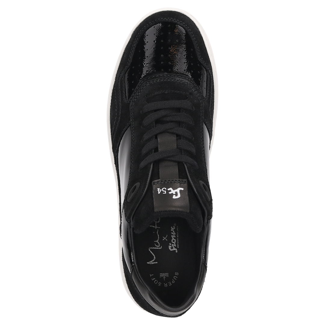 Sioux Maites sneak-H 001 Herren in schwarz – Ansicht von oben