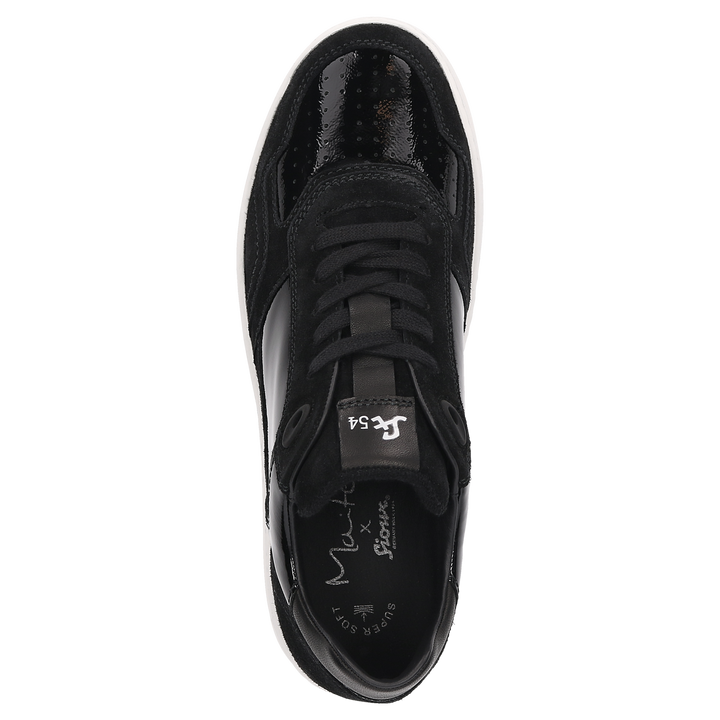 Sioux Maites sneak-H 001 Herren in schwarz – Ansicht von oben