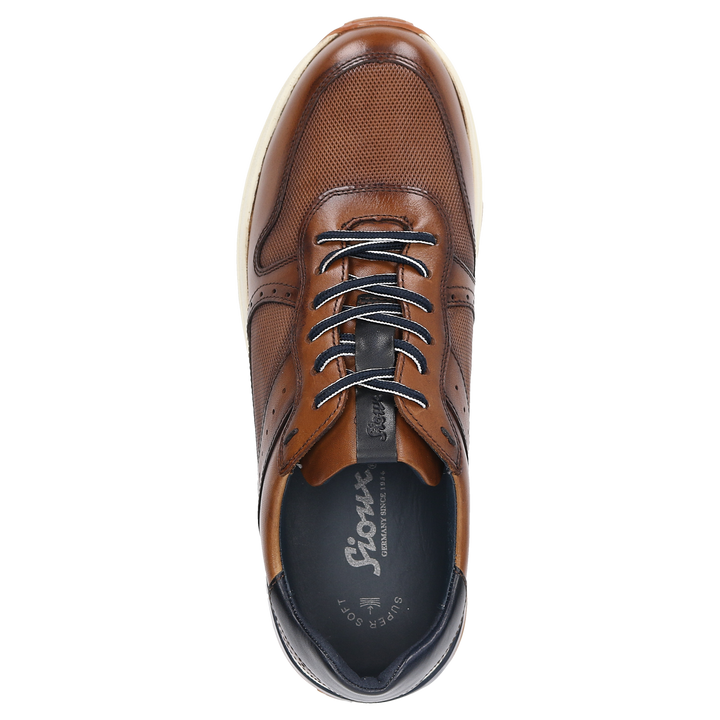 Sioux Rojaro-719 Herren in cognac – Ansicht von oben