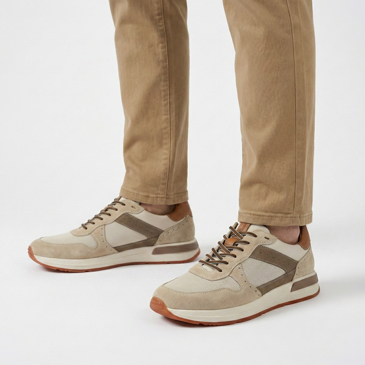 Sioux Rojaro-719 Herren in beige – Paarbild