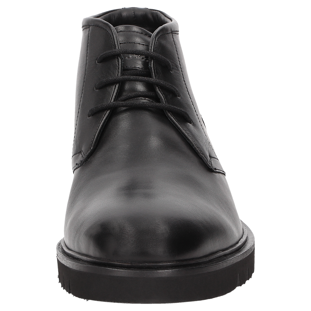Sioux Rogtanos-703-WF Herren in schwarz – Frontalansicht