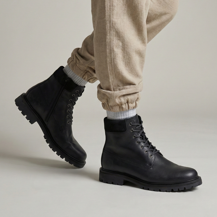 Sioux Aspar.-702-TEX-LF-H Herren in schwarz – Paarbild
