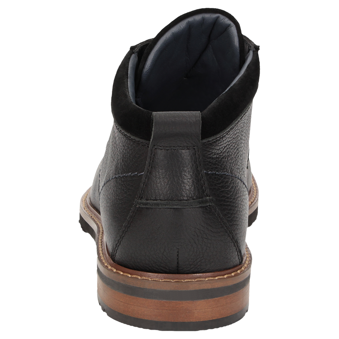 Sioux Rostolo-706-TEX Herren in schwarz – Rückansicht