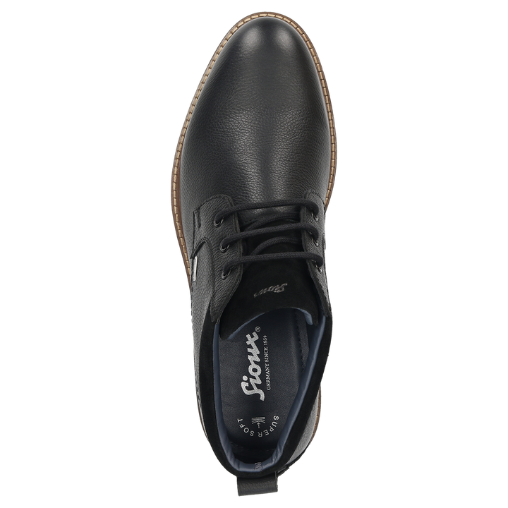 Sioux Rostolo-706-TEX Herren in schwarz – Ansicht von oben