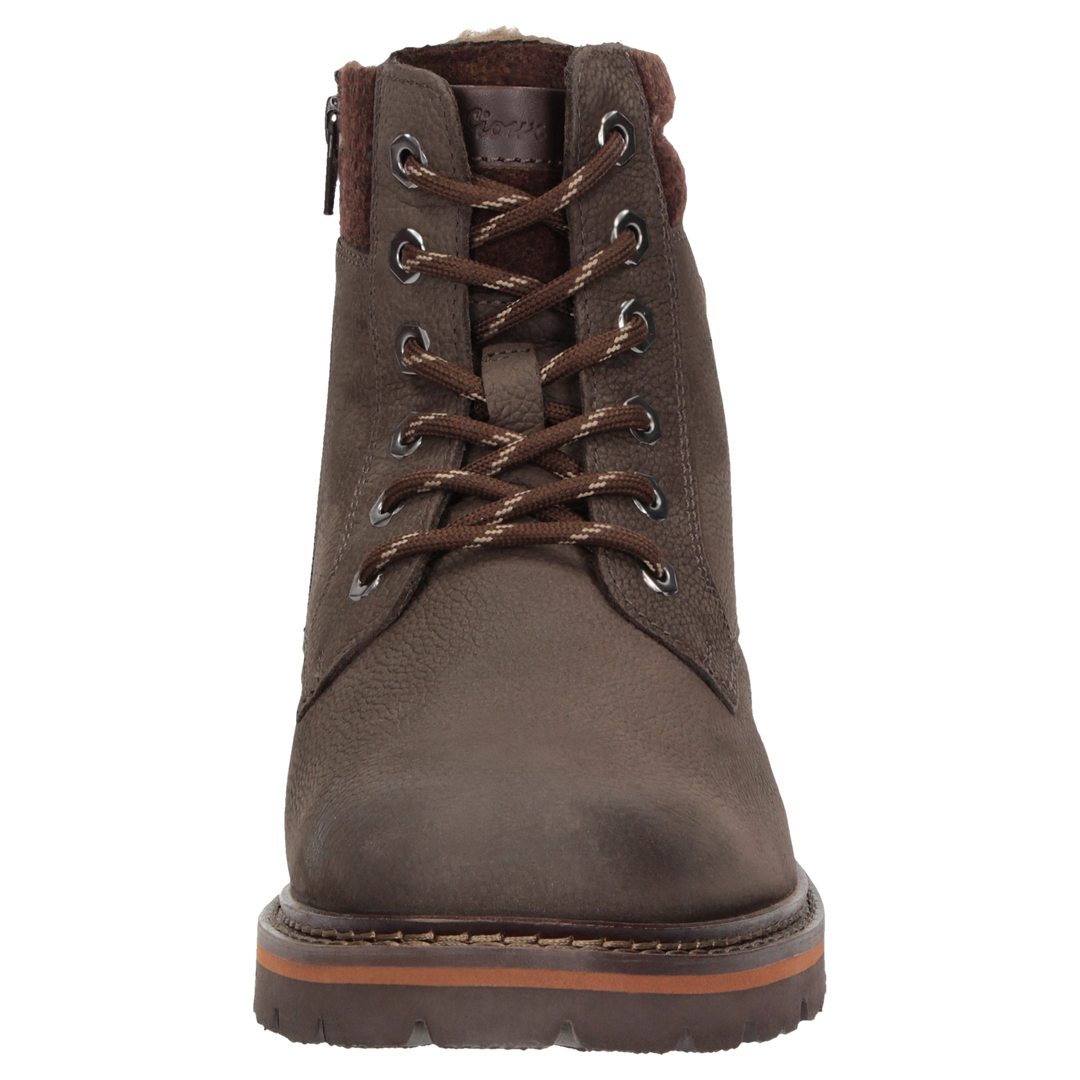 Sioux Adalr.-704-TEX-LF-H Herren in dunkelbraun – Frontalansicht