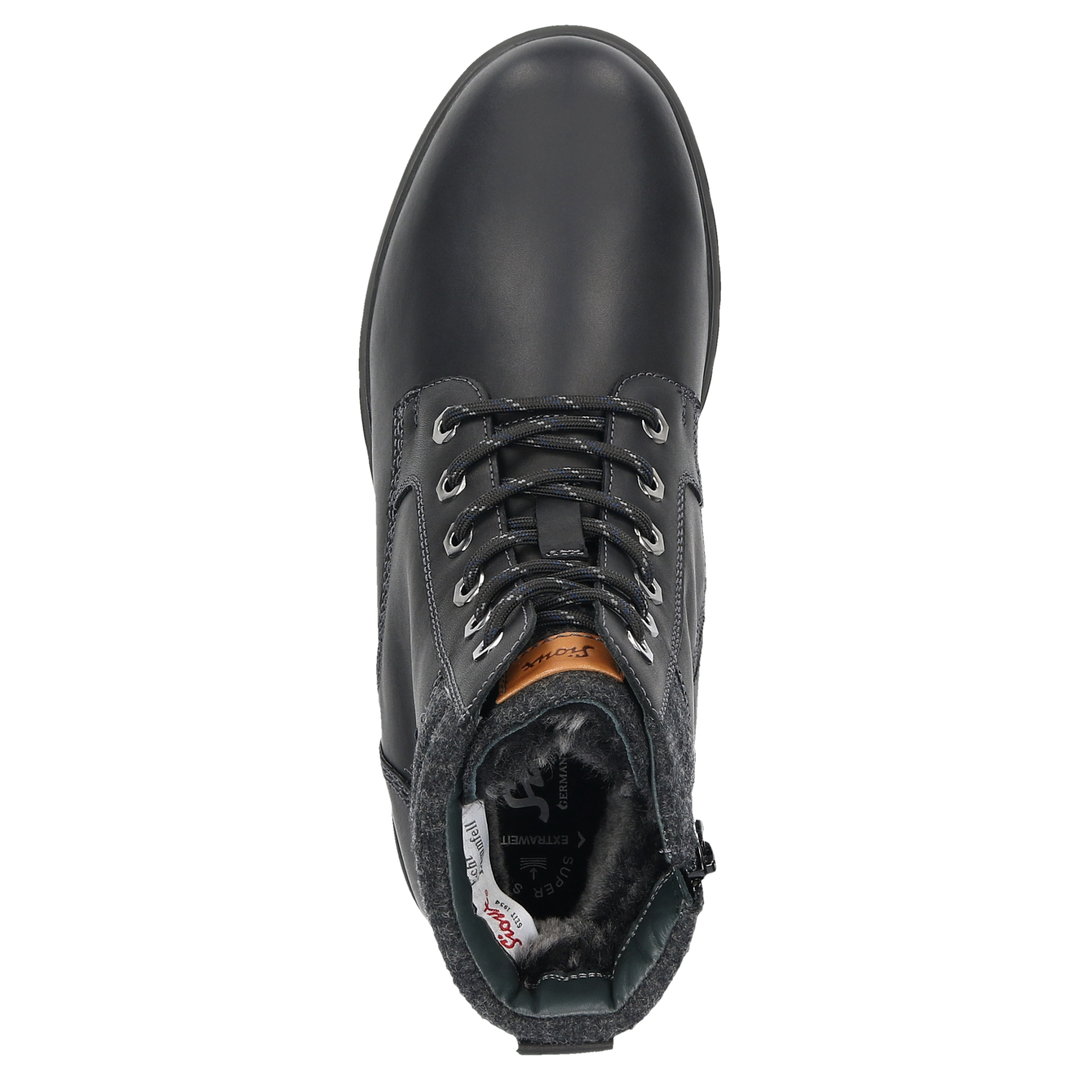 Sioux Mornay-700-TEX-LF-H Herren in schwarz – Ansicht von oben