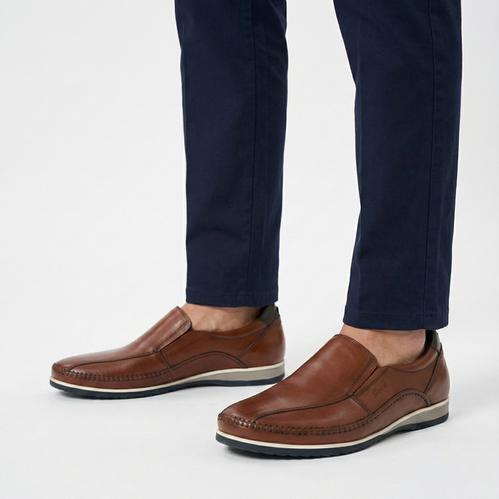 Sioux Hajoko-700 Herren in braun – Paarbild