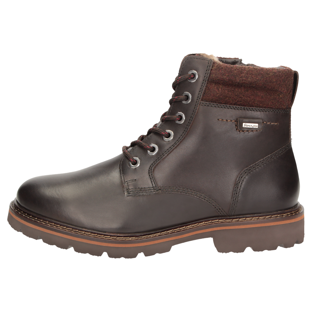 Sioux Adalr.-704-TEX-LF-H Herren in dunkelbraun – Außenseite