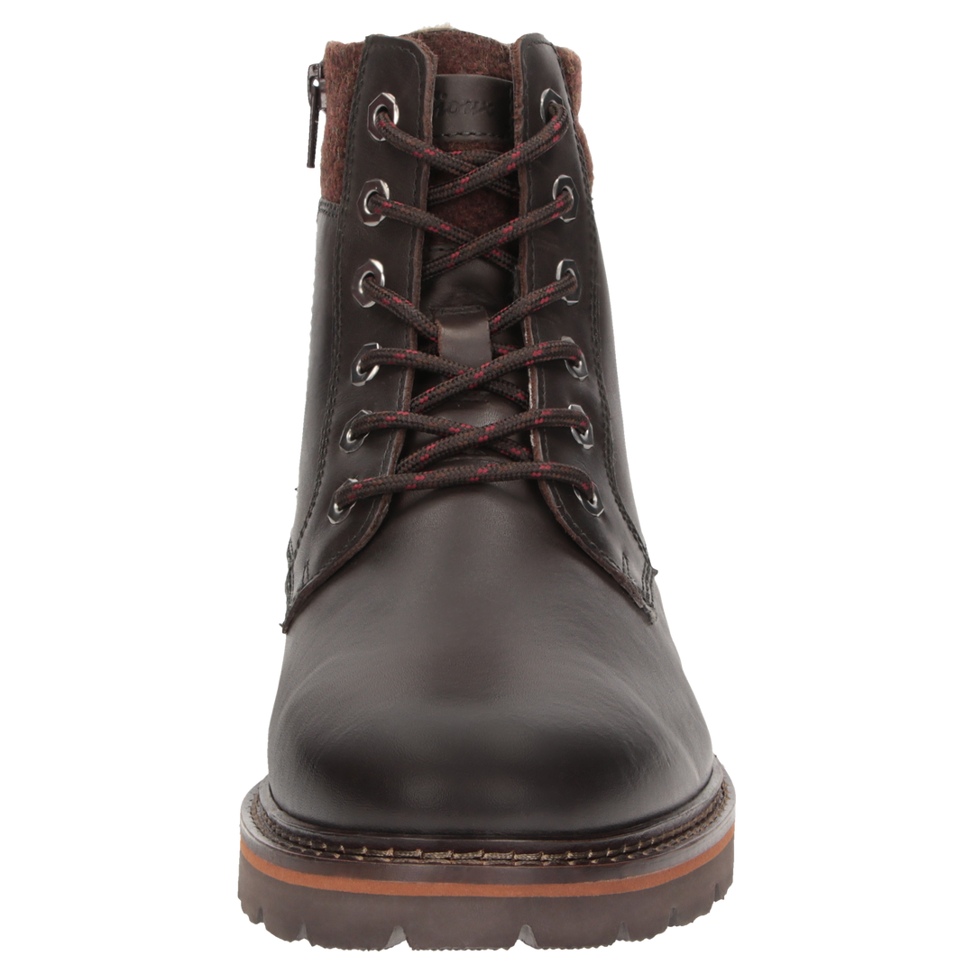 Sioux Adalr.-704-TEX-LF-H Herren in dunkelbraun – Frontalansicht