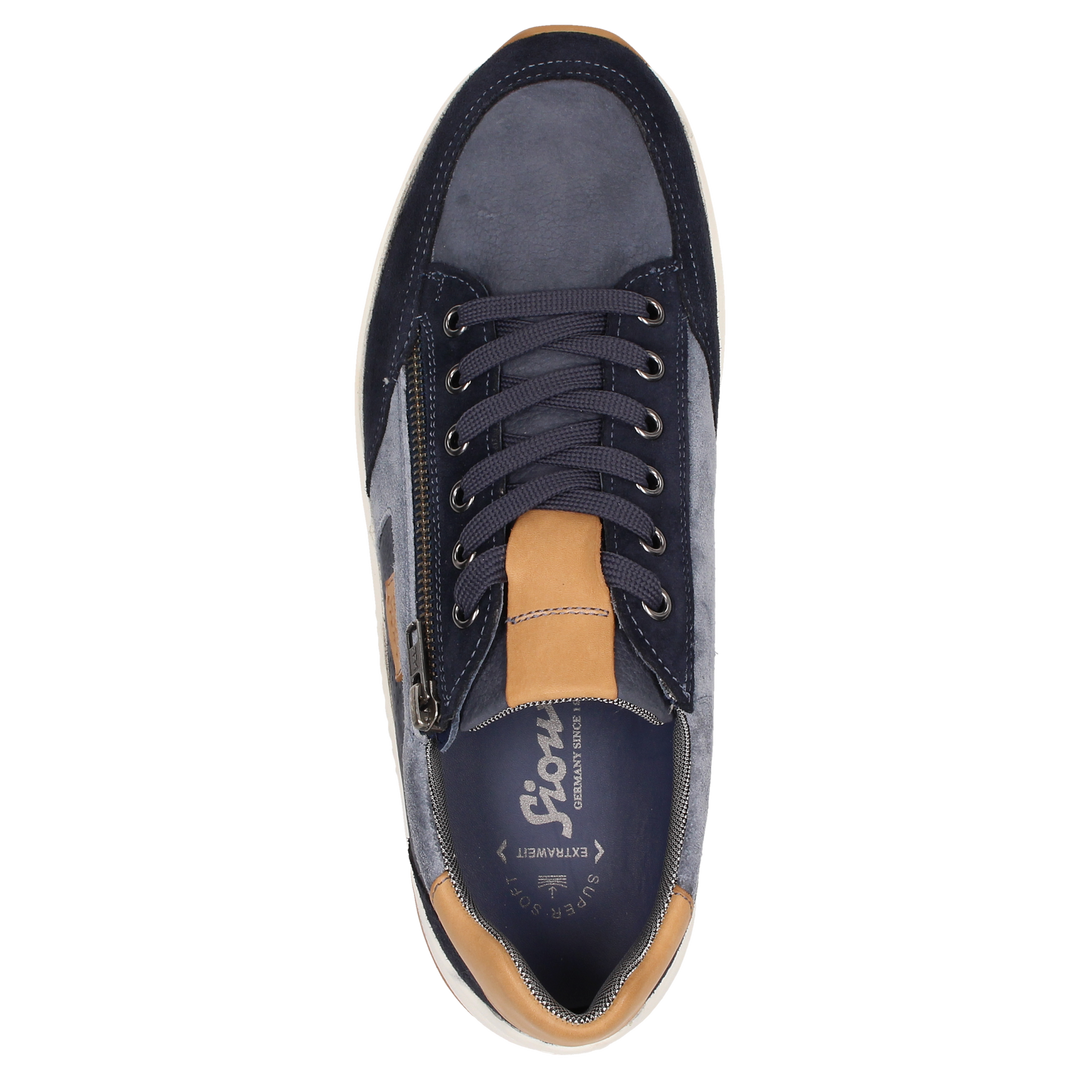 Sioux Turibio-702-J Herren in blau – Ansicht von oben