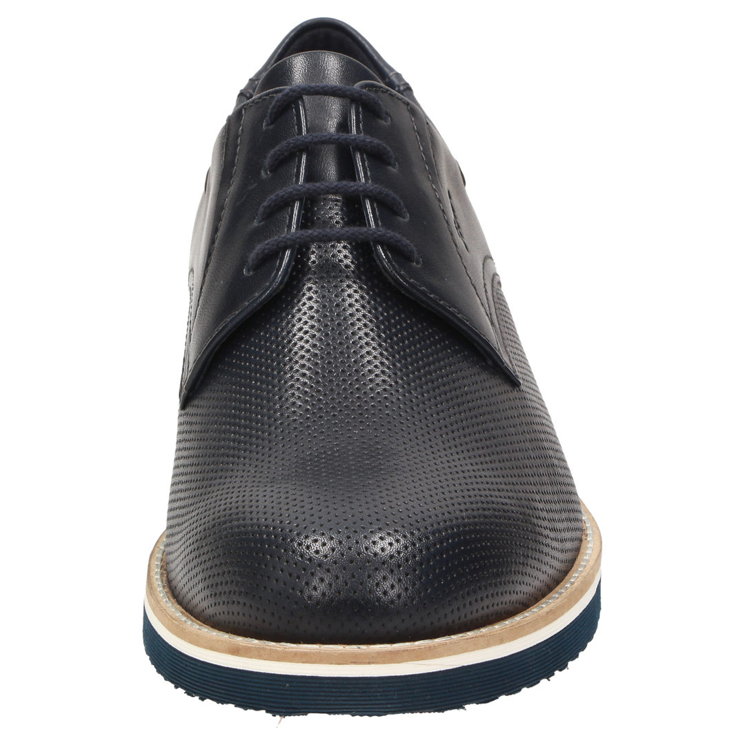 Sioux Dilip-701-H Herren in blau – Frontalansicht