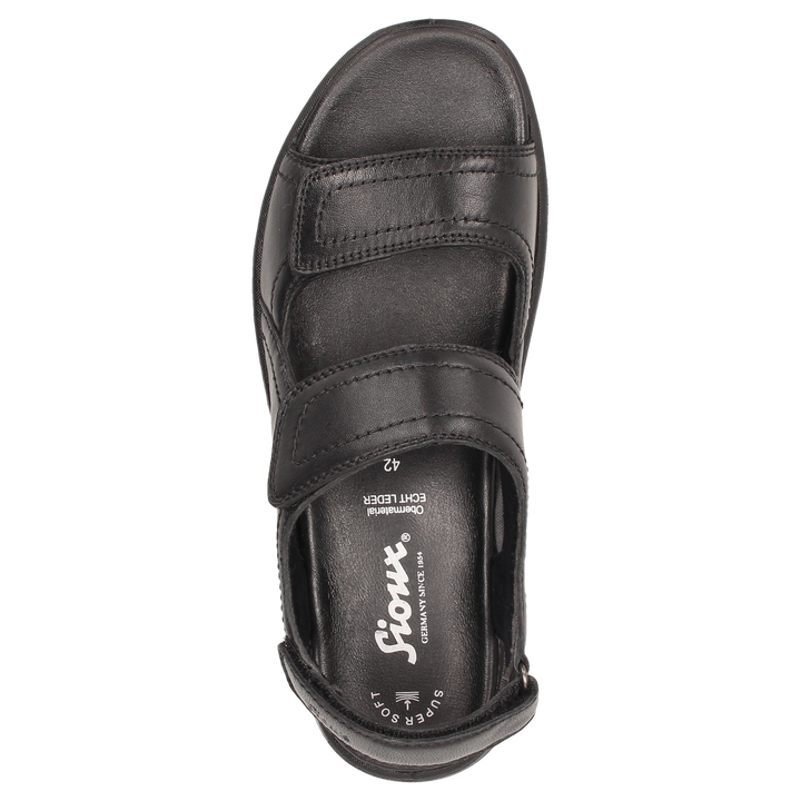 Sioux Lutalo-701 Herren in schwarz – Ansicht von oben
