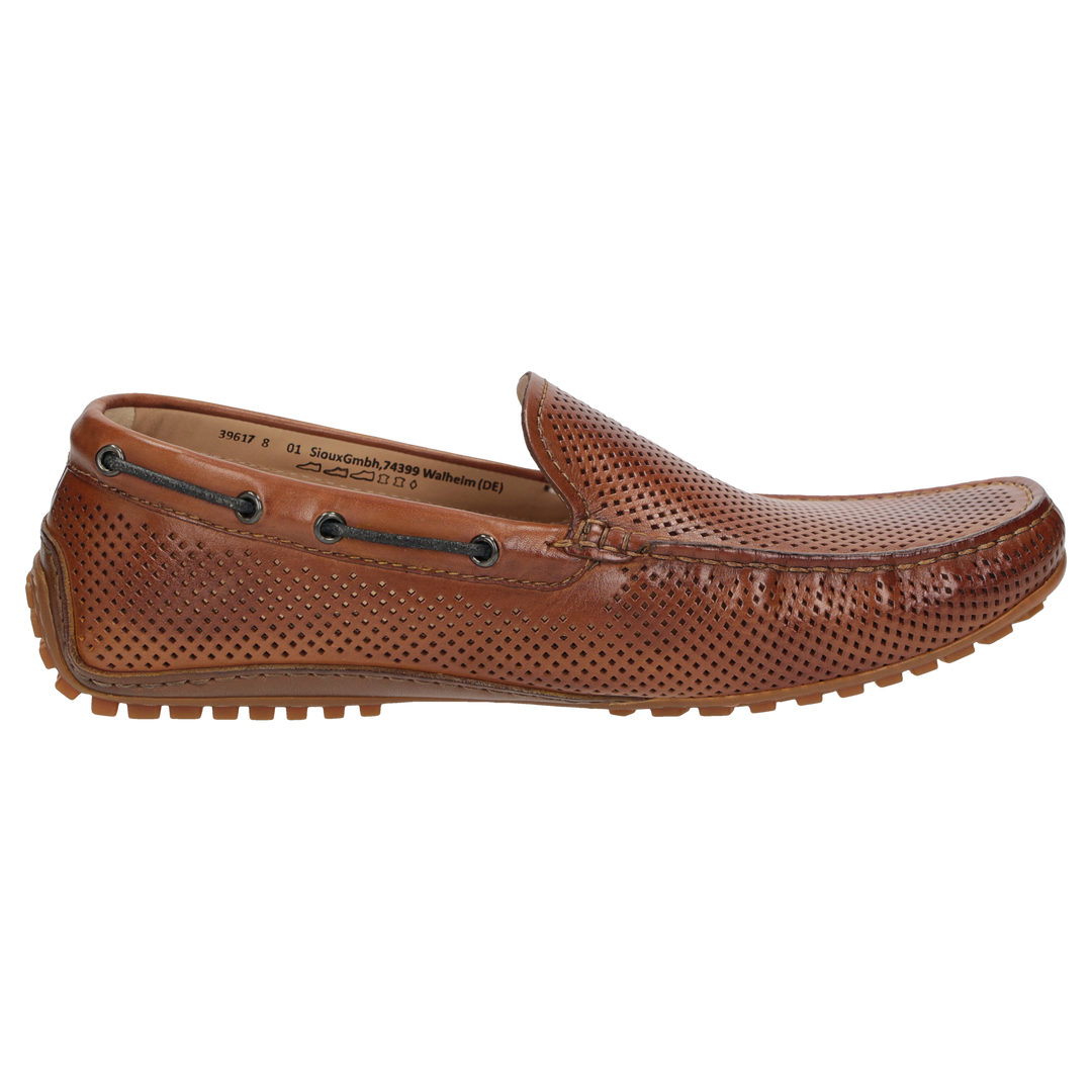 Sioux Carulio-706 Herren in cognac – Innenseite