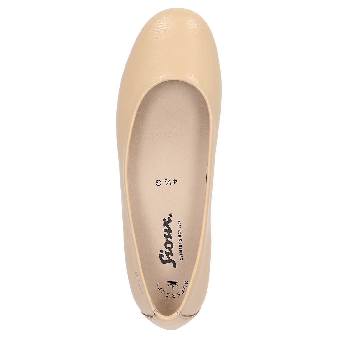 Sioux Villanelle-701 Damen in beige – Ansicht von oben