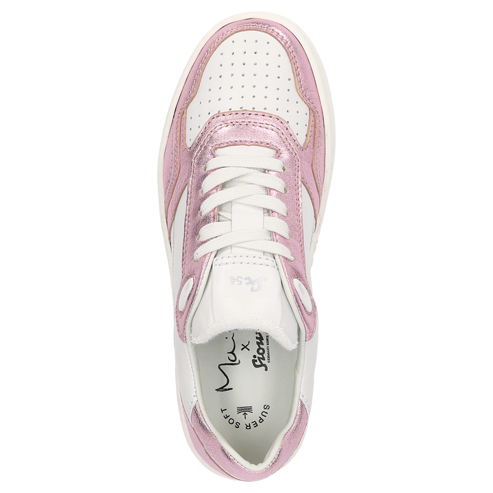 Sioux Maites sneaker 001 Damen in rose – Ansicht von oben