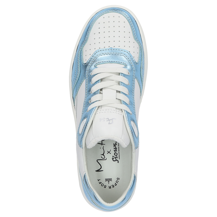 Sioux Maites sneaker 001 Damen in blau – Ansicht von oben