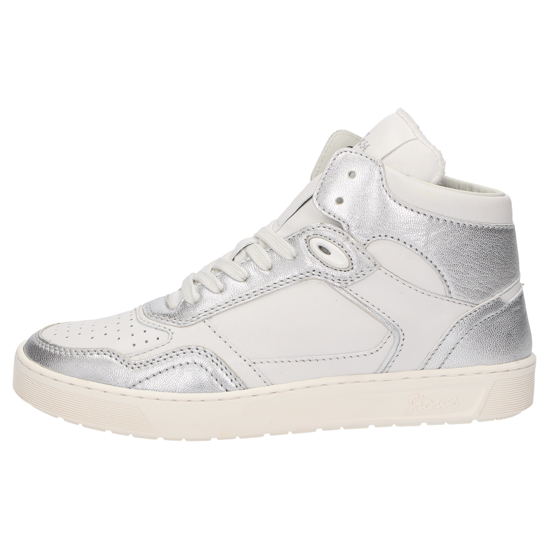 Sioux Maites sneaker 002 Damen in silber – Außenseite