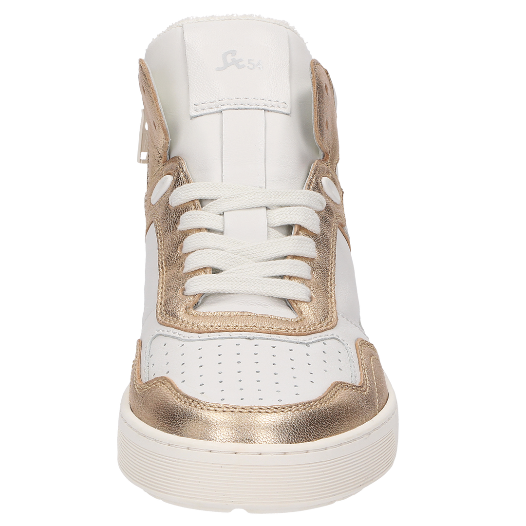 Sioux Maites sneaker 002 Damen in gold – Frontalansicht