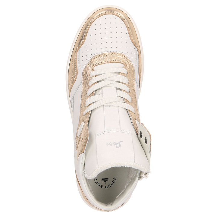 Sioux Maites sneaker 002 Damen in gold – Ansicht von oben