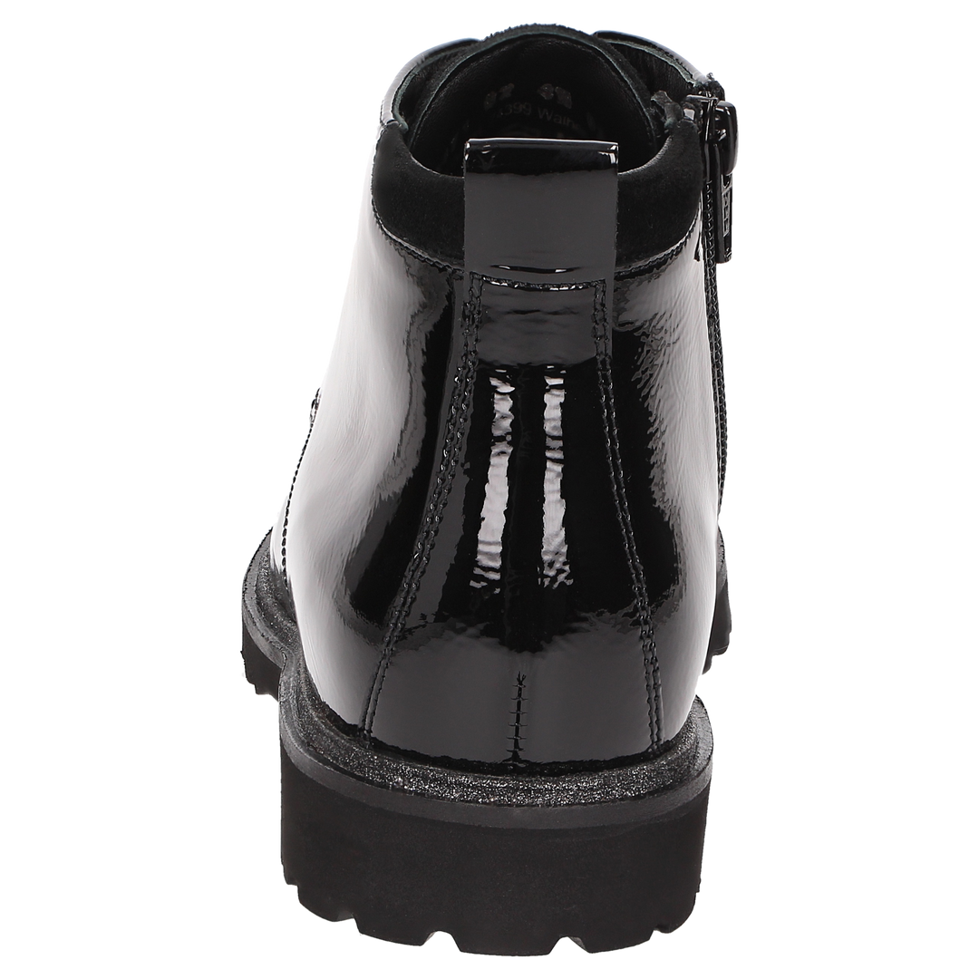 Sioux Meredith-748-WF-H Damen in schwarz – Rückansicht