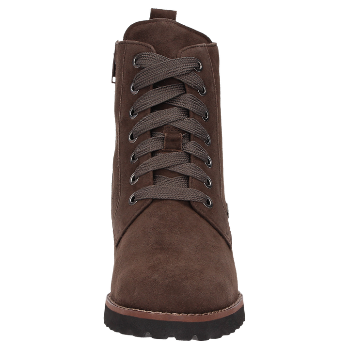 Sioux Merdit-733-TEX-WF-H Damen in dunkelbraun – Frontalansicht
