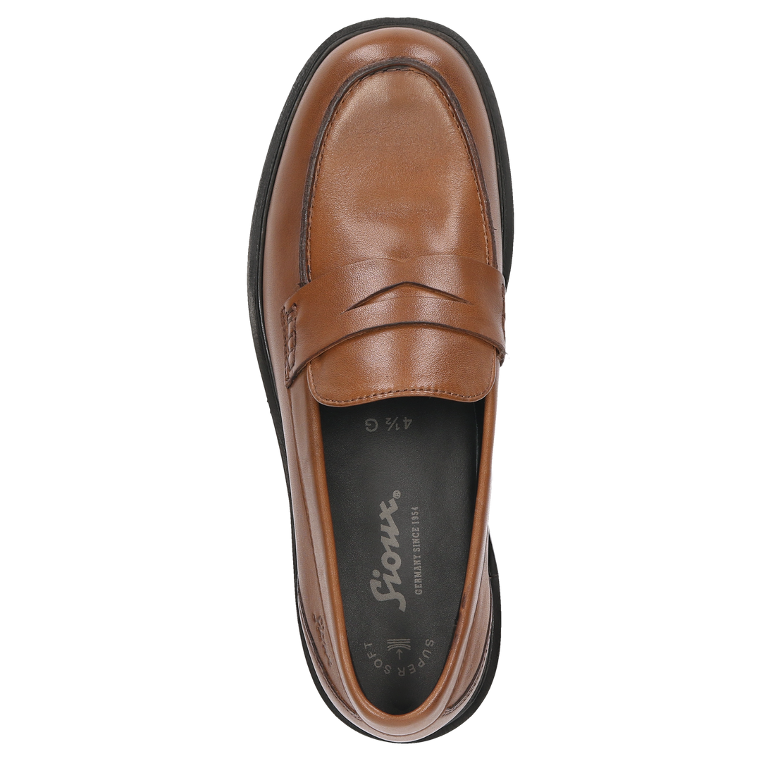 Sioux Nishima-700 Damen in cognac – Ansicht von oben
