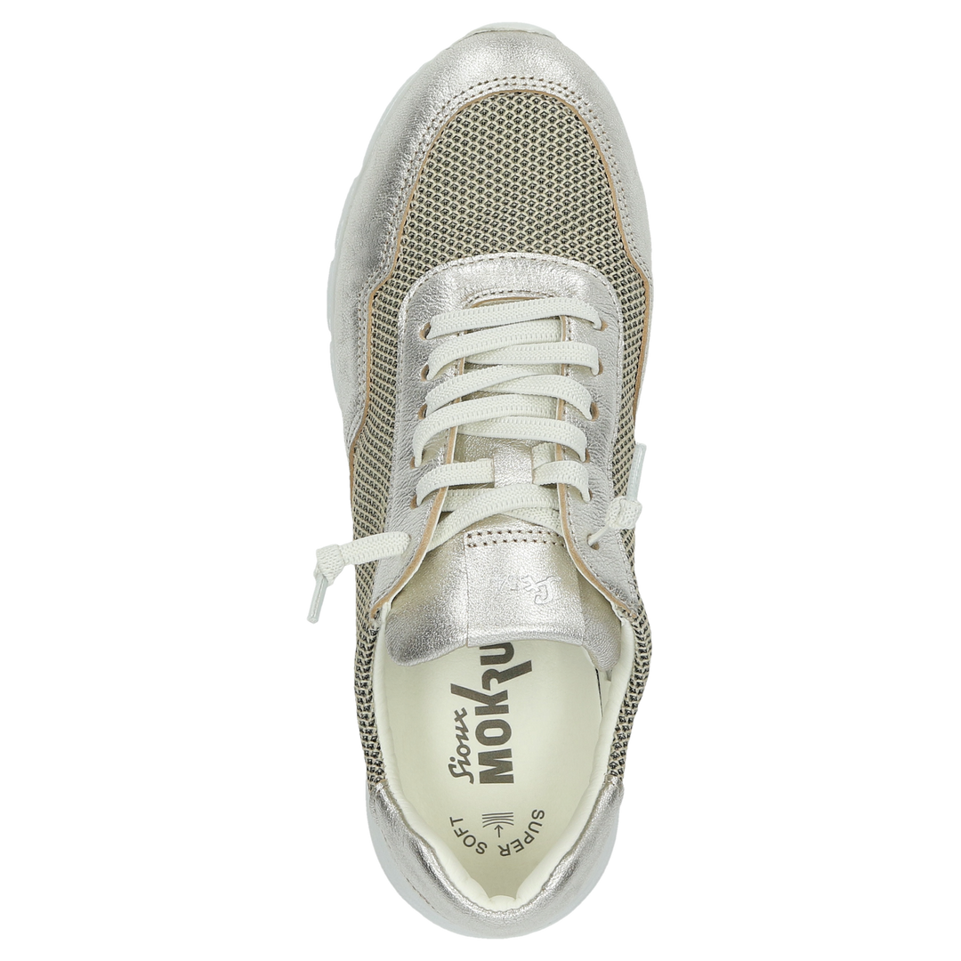 Sioux Mokrunner-D-017 Damen in gold – Ansicht von oben