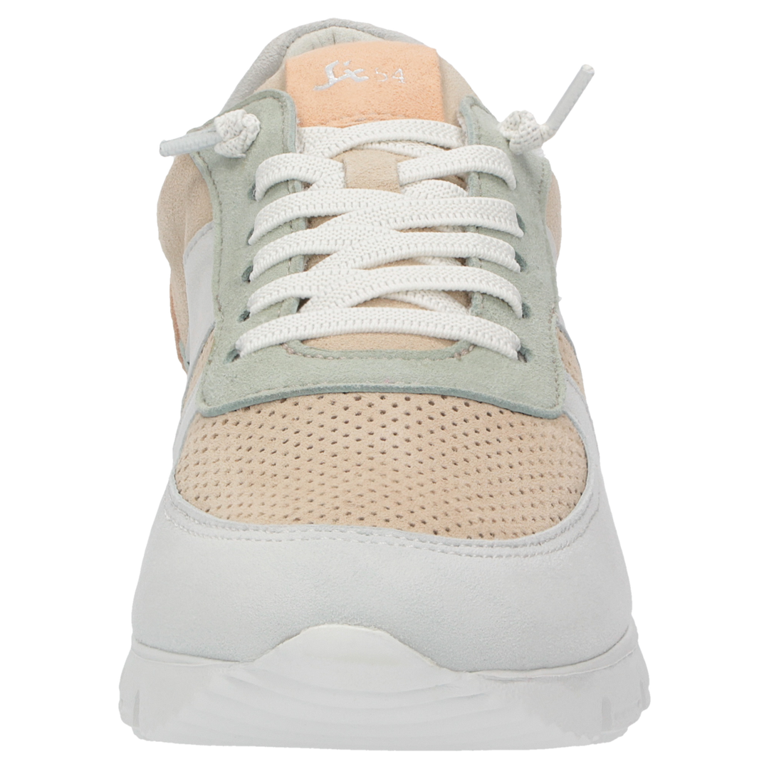 Sioux Mokrunner-D-018 Damen in beige – Frontalansicht