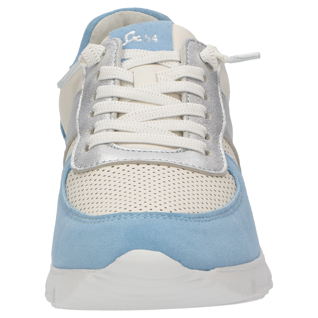 Sioux Mokrunner-D-018 Damen in hellblau – Frontalansicht